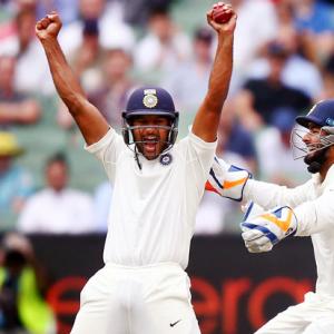 PHOTOS: Bowlers put India on brink of victory