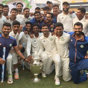 Historic! Vidarbha begin 2018 as Ranji champs