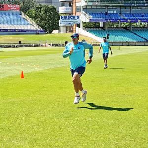 PHOTOS: India, South Africa sweat it out ahead of first ODI in Durban