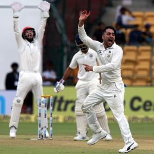 PHOTOS: India vs Afghanistan, One-off Test, Day 1
