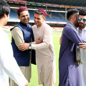 PHOTOS: Afghanistan's cricketers celebrate Eid in Bengaluru