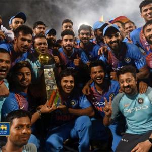 PHOTOS: Karthik does a Dhoni, propels India to T20 title
