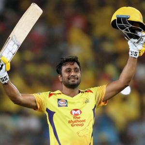 PHOTOS: Rayudu hits maiden IPL ton as Super Kings beat Sunrisers