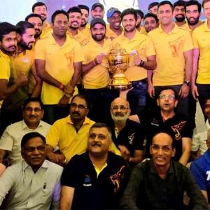 PICS: Champions CSK accorded rapturous welcome on return to Chennai