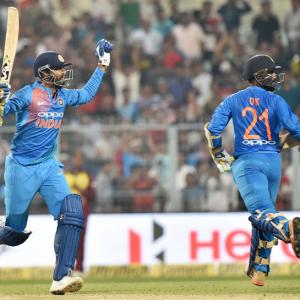 Captain Rohit on India's struggle in victory chase