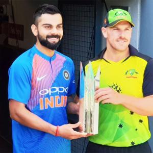 1st T20: Finch-led Aus have task at hand against in-form India