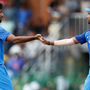 Bumrah, Bhuvneshwar picked for last 3 ODIs vs Windies; Shami rested