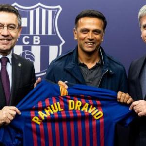 Messi is an absolute genius: Dravid