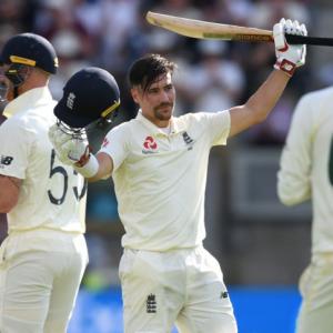 Ashes: Burns maiden ton helps England take initiative