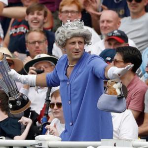'Queen' spotted celebrating England's World Cup win