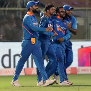 PHOTOS: Clinical India thrash Windies to level series