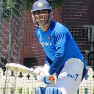 PIX: Focus shifts to ODIs as Dhoni, Dhawan hit the nets at SCG