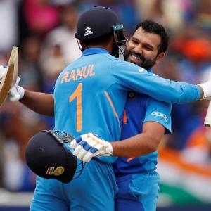 'Rohit's batting on a different planet'