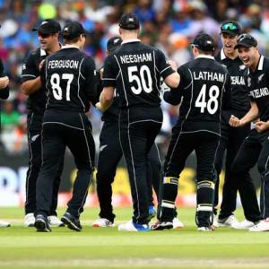 PIX: New Zealand stun India to reach World Cup final