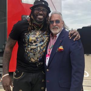 Gayle posts pic with Mallya; internet can't keep calm