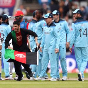 Afghan players in altercation with fan?