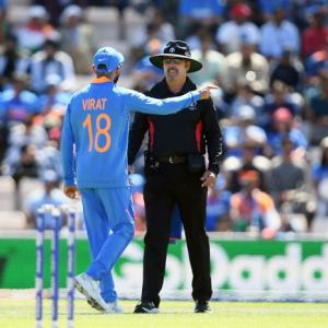 Kohli fined for excessive appealing in Afghanistan clash