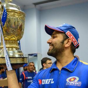 WATCH: Rohit's victory rap to celebrate IPL win
