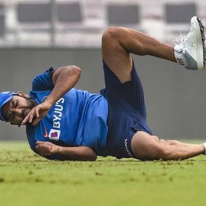 Rohit 'fit and available' for Delhi T20I: BCCI