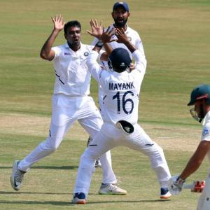 Ashwin equals Murali's record; joint fastest to 350 wkts