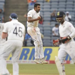 Ashwin is happy to be bowling again in Tests