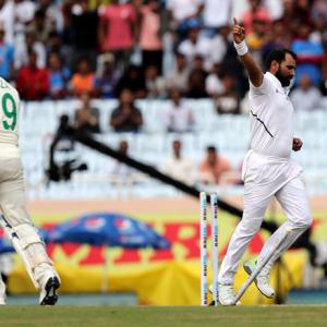 PHOTOS: India two wickets away from series sweep