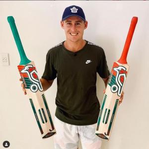 SEE: Labuschagne's got canine company at practice