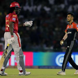 Gayle says will block 'annoying' Chahal
