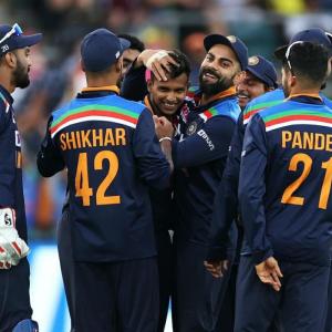 India avoid clean sweep in Canberra