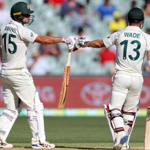 Australia win first Test after India collapse for 36