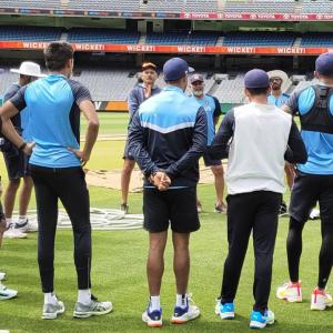 MCG Test: Team India hits the nets