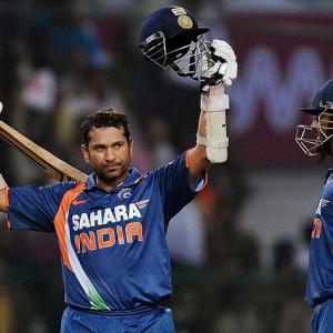 On this day Tendulkar scored first ever 200 in ODIs