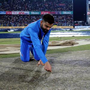 India vs SL T20 called off due to wet patches on pitch