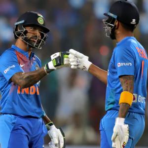 PIX: Dominant India rout SL to clinch T20 series 2-0