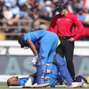 Here's why Dhawan skipped fielding against Australia