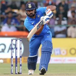 Rohit third fastest to 9000 runs in ODIs