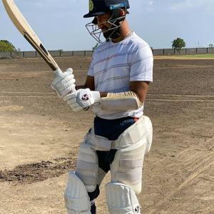 SEE: Test star Pujara back in the nets