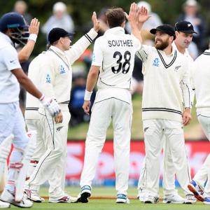 PHOTOS: New Zealand rout India to complete 2-0 sweep