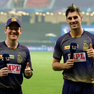 It's up to the gods now, says Morgan after KKR win