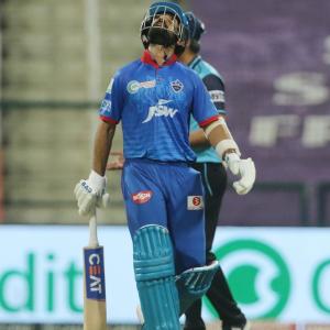 Why this Delhi Capitals star was disappointed