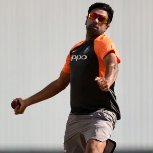 SEE: Ashwin gets cracking in the nets