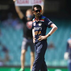 Chahal begins Aus tour with dubious record