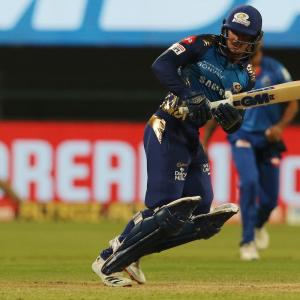 PICS: Mumbai Indians go top after fine all-round show