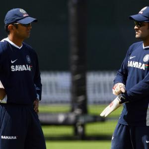 MS Tales: When Dravid blasted Dhoni...