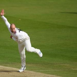 England spinner Leach 'very focused' on India series