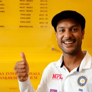 How comeback man Agarwal made it count at Wankhede