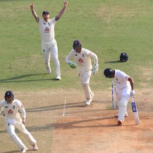 Cautious England set India daunting target in Chennai