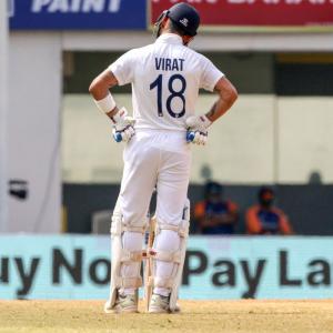 Kohli rues shoddy batting display in Chennai Test