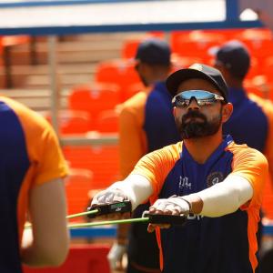 Team India get busy ahead of day-night Test in Motera