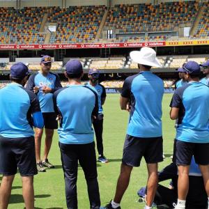 PIX: Team India hit the nets in Brisbane